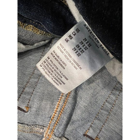 American Eagle Jeans 29 x 32 Slim Next Level Airflex Denim Destroyed 29x32 - Picture 7 of 10